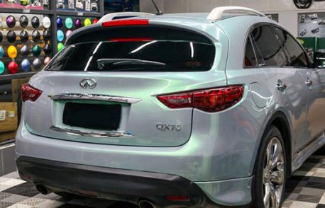 Gloss Metallic Dreamy Green Grey X-DR090 car wrap vinyl