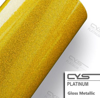Gloss Metallic Sparkle Yellow Gold X-SP040 car wrap vinyl