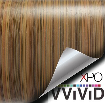 striped maple architectural wood grain vinyl wrap