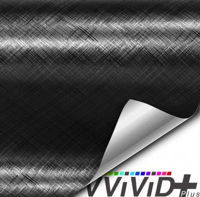 Vvivid+ Black Stealth Plaid car wrap vinyl